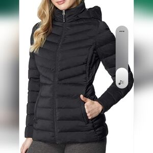Women's Black Puffer Jacket